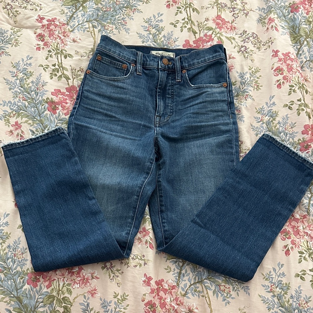Madewell The Perfect Vintage Crop Jeans